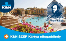 K&H SZÉP-kártya-elfogadóhely