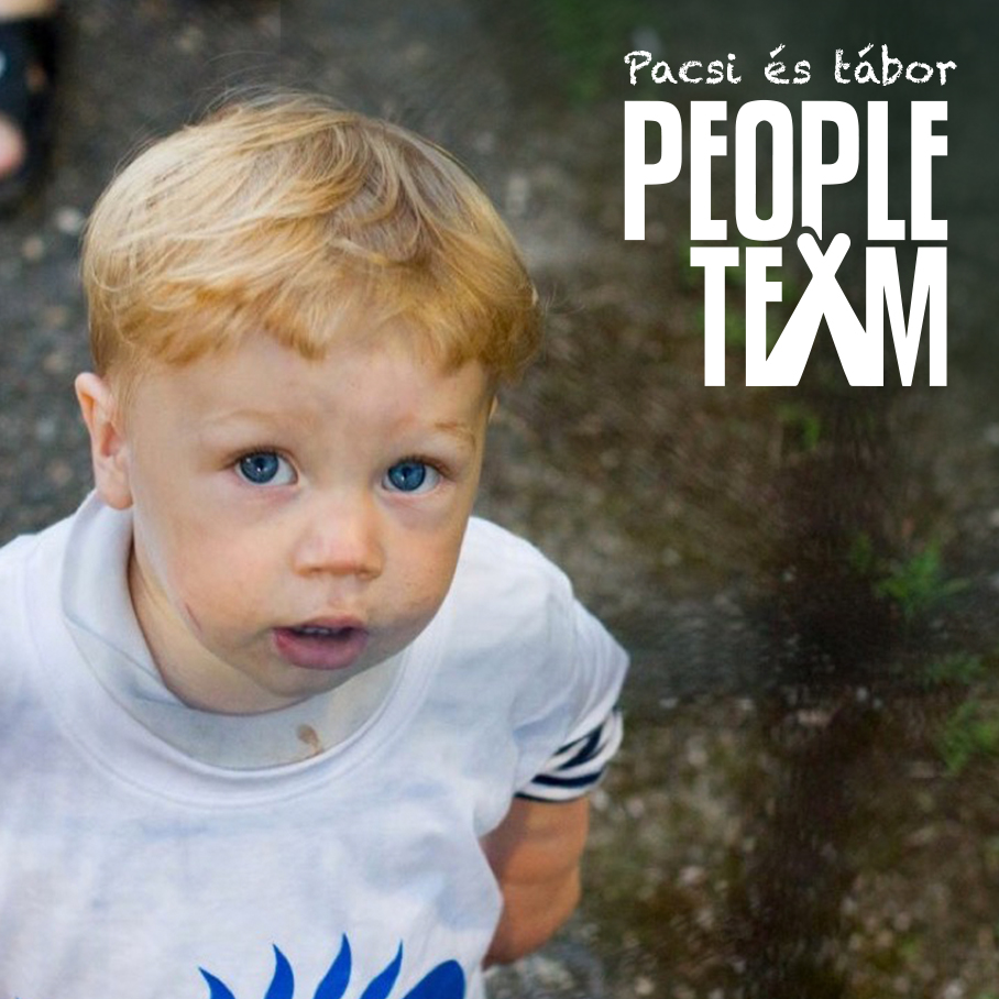 PEOPLE TEAM-táborban kisgyerek